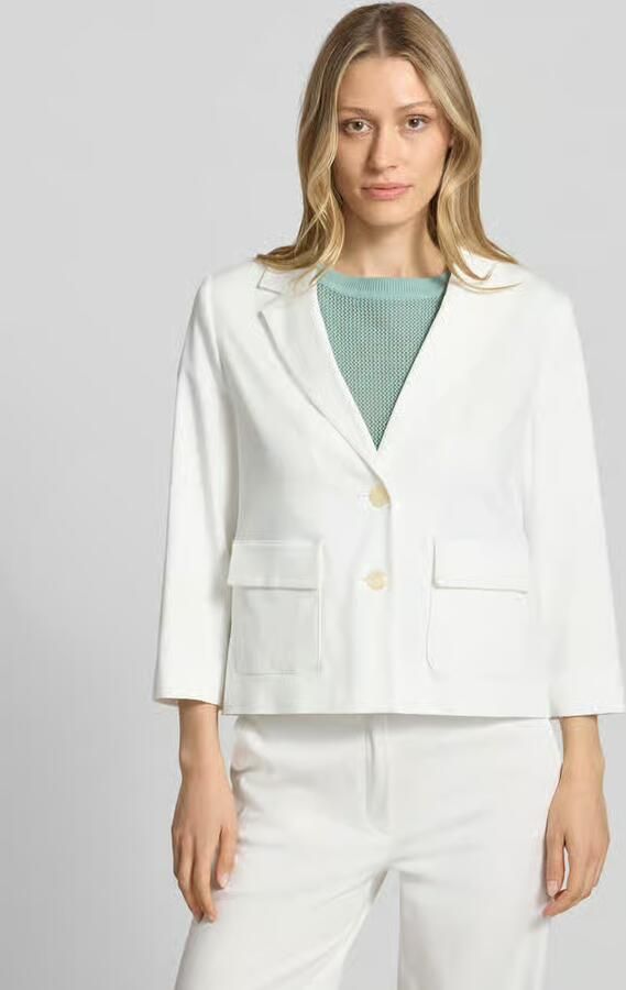 Betty Barclay Regular fit blazer met pattetassen en 3 4-mouw - Foto 2