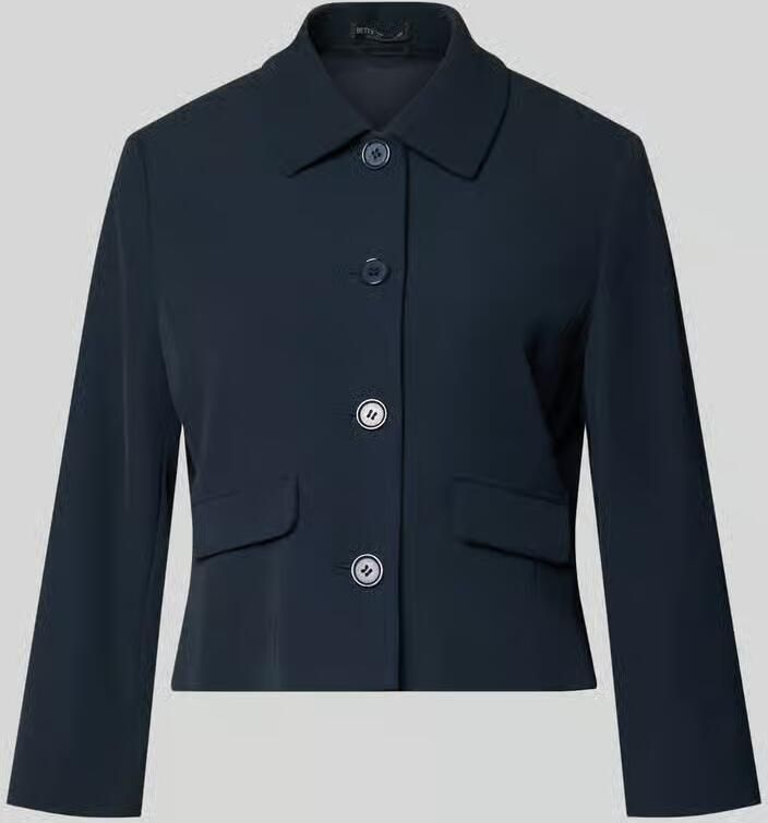 Betty Barclay regular fit blazer met platte kraag - Foto 2