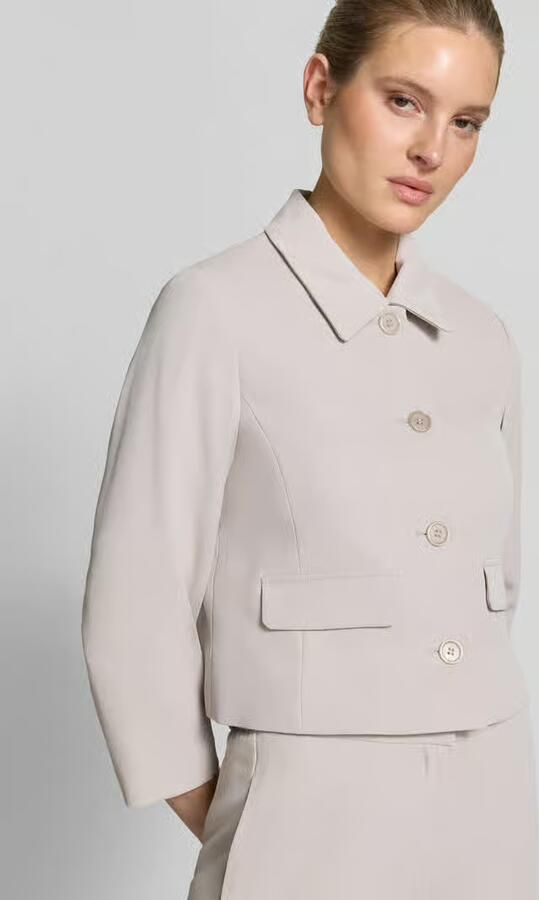 Betty Barclay regular fit blazer met platte kraag