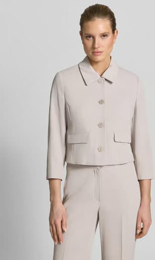 Betty Barclay regular fit blazer met platte kraag - Foto 3