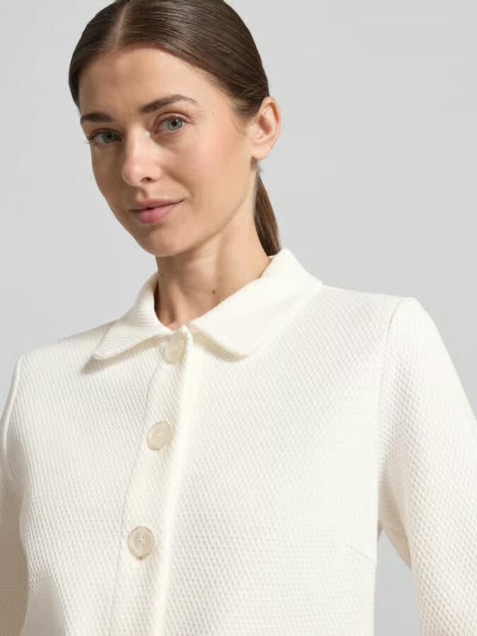 Betty Barclay Regular fit blazer met structuurpatroon en klepzakken