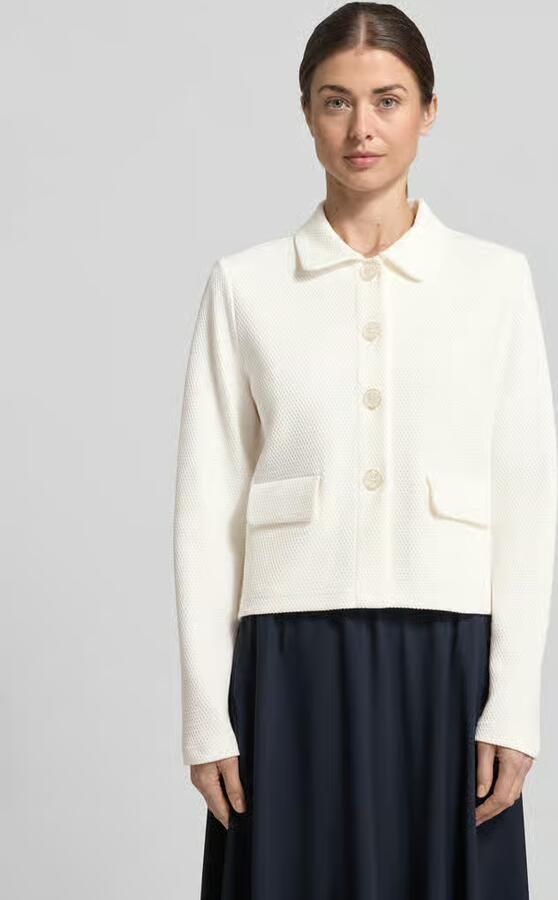 Betty Barclay Regular fit blazer met structuurpatroon en klepzakken - Foto 3