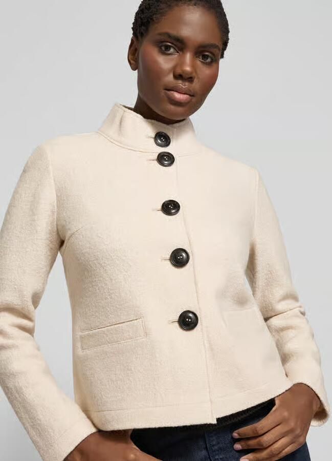 Betty Barclay Regular fit blazer van een mix van viscose en wol - Foto 2