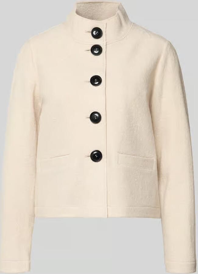 Betty Barclay Regular fit blazer van een mix van viscose en wol