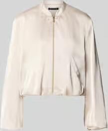 Betty Barclay regular fit blazer van satijn met ritssluiting