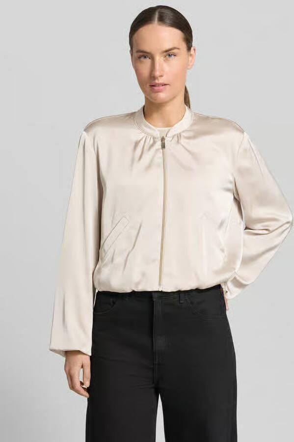 Betty Barclay regular fit blazer van satijn met ritssluiting - Foto 2