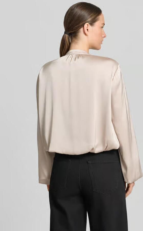 Betty Barclay regular fit blazer van satijn met ritssluiting - Foto 3