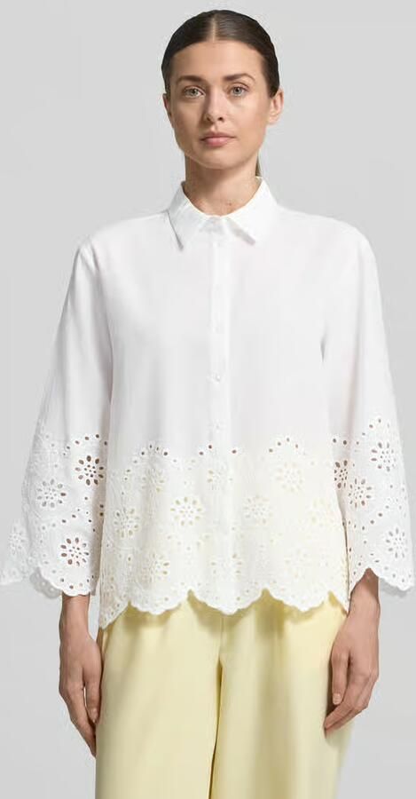 Betty Barclay Regular fit Blouse met Ajourwerk - Foto 3