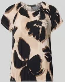 Betty Barclay Regular fit blouse met korte mouwen van viscosemix model 'NOS JULI'
