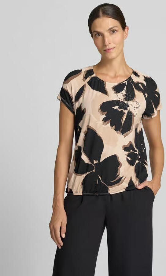 Betty Barclay Regular fit blouse met korte mouwen van viscosemix model 'NOS JULI' - Foto 3