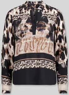 Betty Barclay Regular fit blouse met lange mouwen van pure viscose