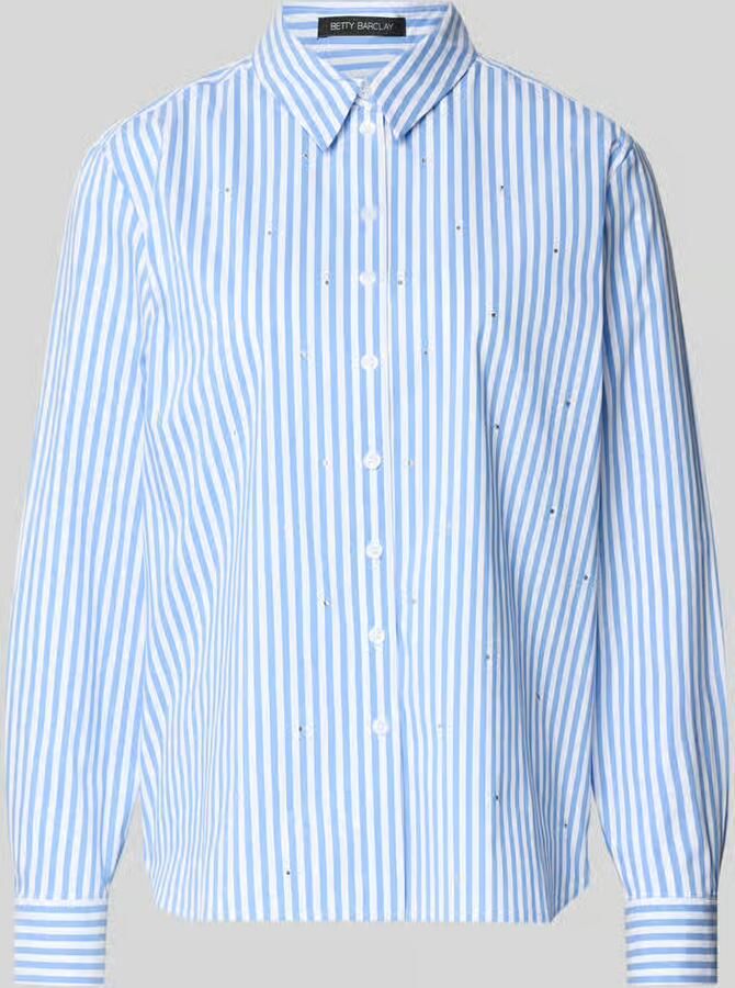Betty Barclay Regular fit blouse met siersteentjes
