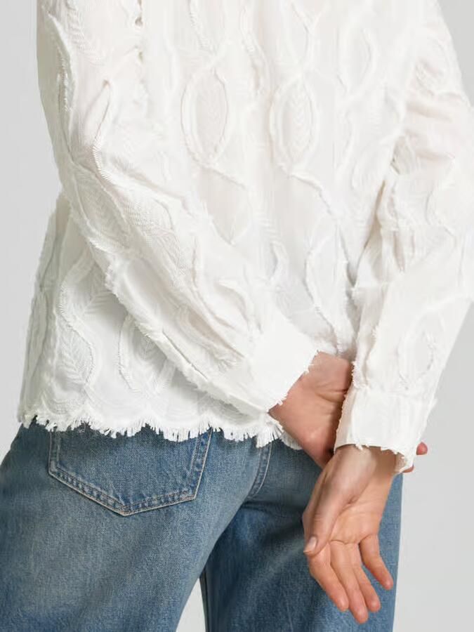Betty Barclay regular fit blouse met stitchings