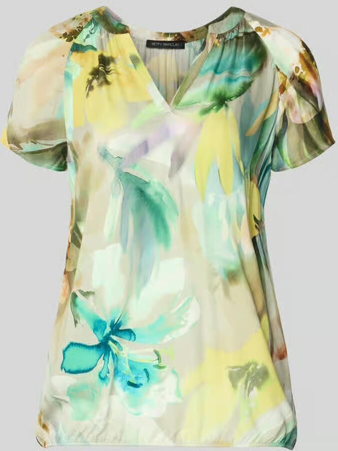 Betty Barclay regular fit blouse van viscose in all-over look - Foto 2