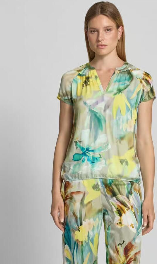 Betty Barclay regular fit blouse van viscose in all-over look - Foto 4