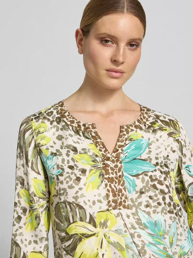 Betty Barclay Regular fit blouse van viscose met 3 4-mouw