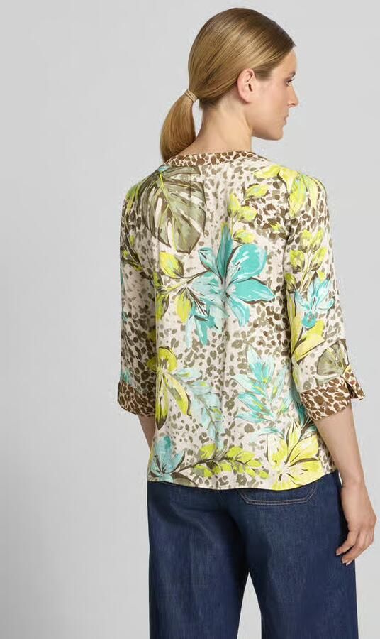 Betty Barclay Regular fit blouse van viscose met 3 4-mouw - Foto 3