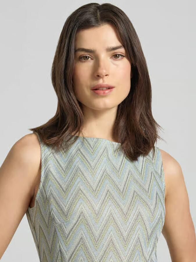 Betty Barclay regular fit jumpsuit met geometrisch all-over stitching - Foto 2