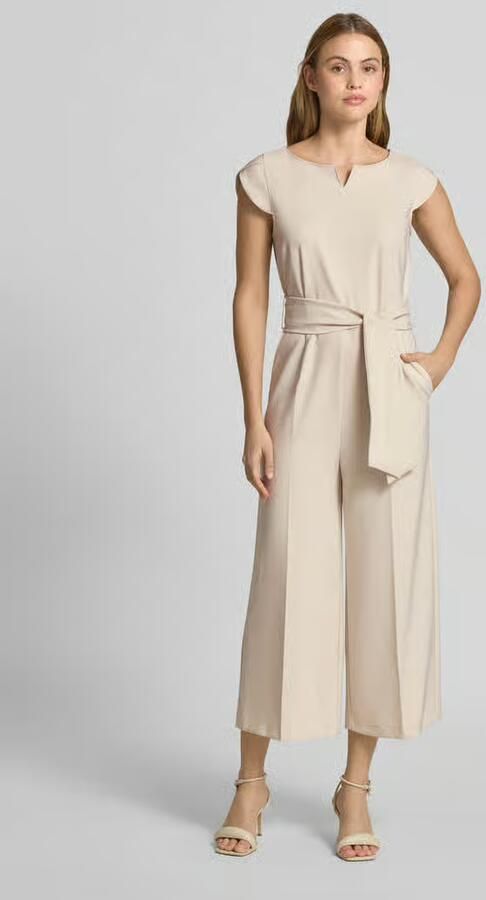 Betty Barclay regular fit jumpsuit met persplooien - Foto 2