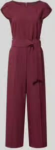 Betty Barclay Regular fit jumpsuit met strikceintuur