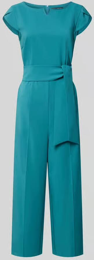 Betty Barclay Regular fit jumpsuit met strikceintuur - Foto 3