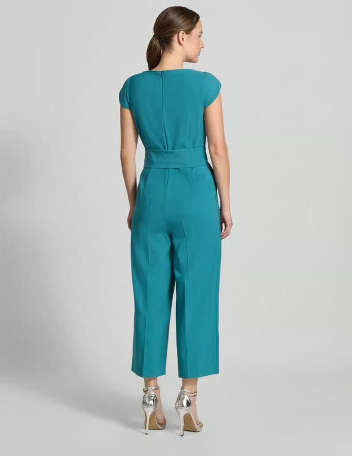 Betty Barclay Regular fit jumpsuit met strikceintuur - Foto 2