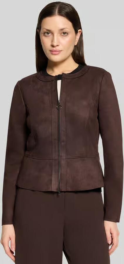 Betty Barclay Regular Fit korte blazer in leerlook model 'NOS JULI' - Foto 2