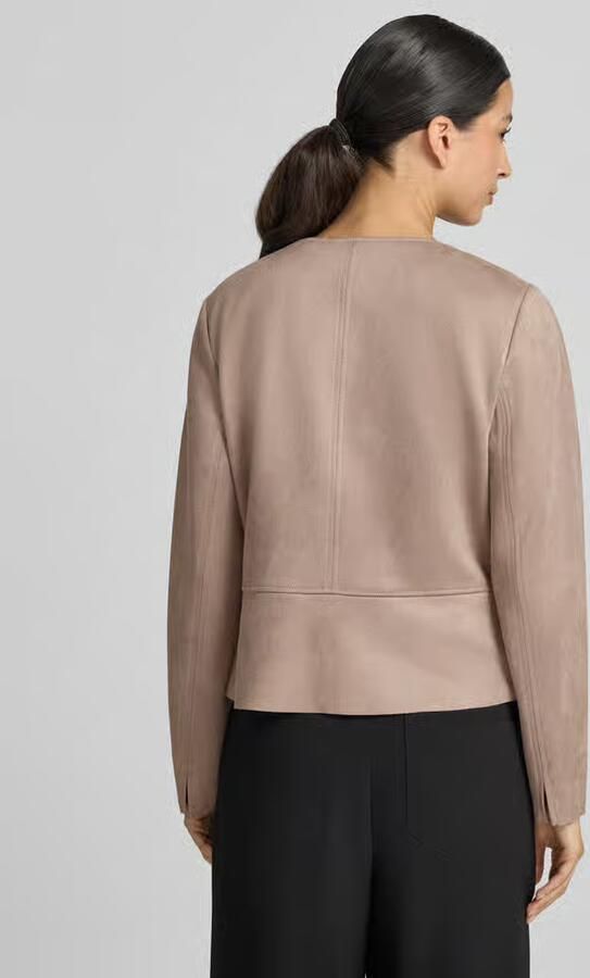 Betty Barclay Regular Fit korte blazer in leerlook model 'NOS JULI' - Foto 2