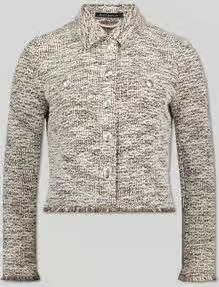 Betty Barclay Regular fit korte blazer van katoenmix