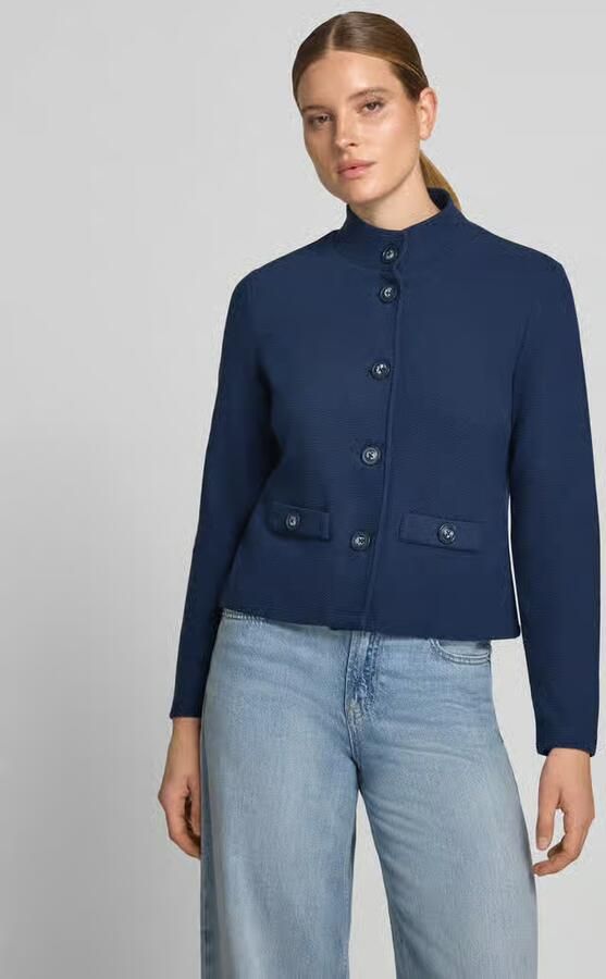Betty Barclay Regular fit korte blazer van katoenmix - Foto 2