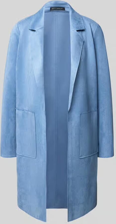 Betty Barclay Regular fit lange blazer met opgestikte zakken model 'LT AUGUST'