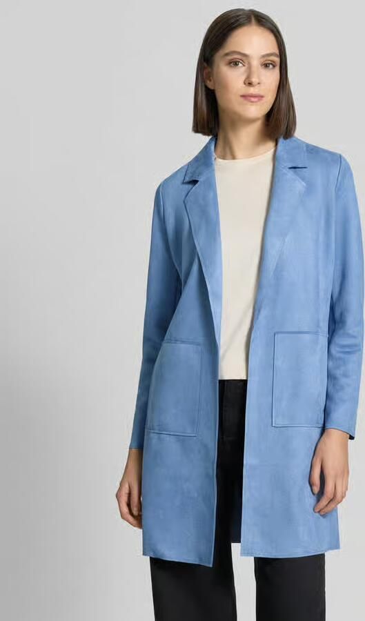 Betty Barclay Regular fit lange blazer met opgestikte zakken model 'LT AUGUST' - Foto 2