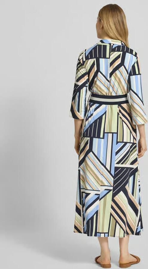 Betty Barclay regular fit maxi-jurk in wikkellook - Foto 3