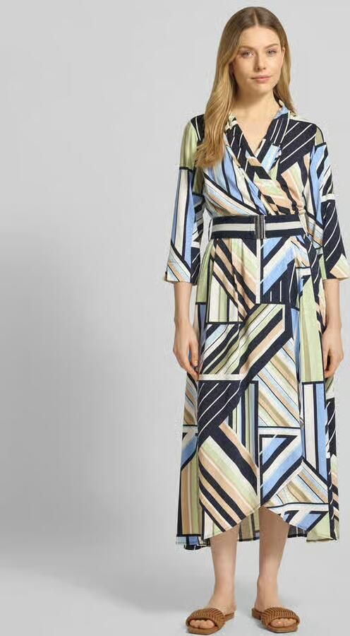 Betty Barclay regular fit maxi-jurk in wikkellook - Foto 2