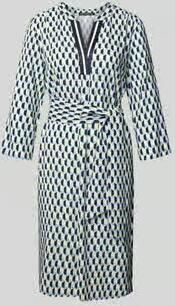 Betty Barclay regular fit midi-jurk van pure viscose