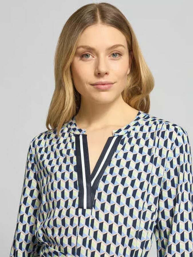 Betty Barclay regular fit midi-jurk van pure viscose