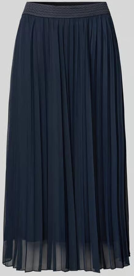 Betty Barclay Midirok met plissévouwen en elastische band - Foto 2