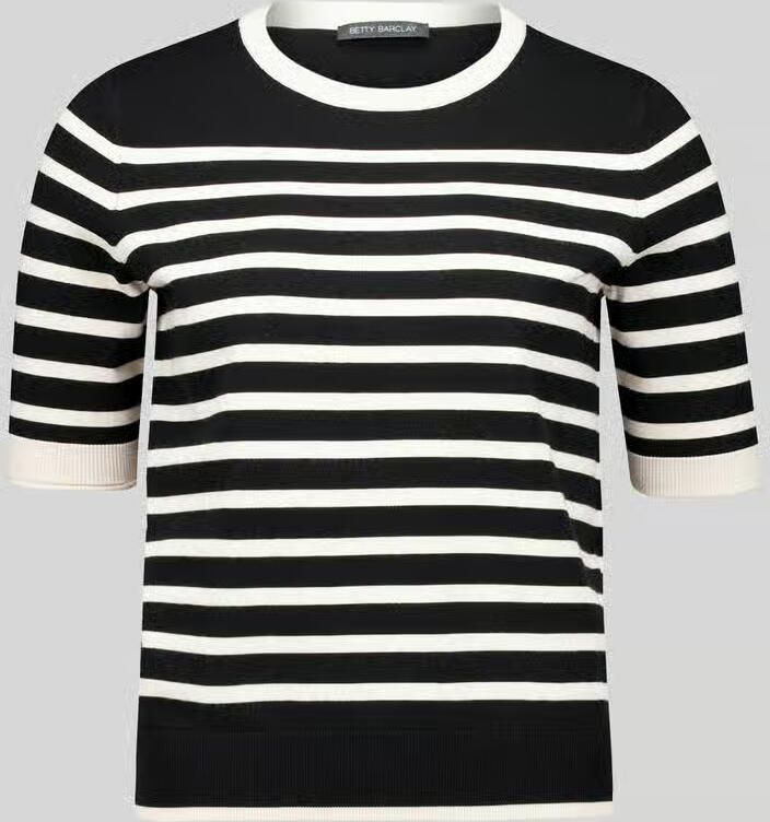 Betty Barclay Regular fit pullover van viscosemix met 1 2-mouwen - Foto 2