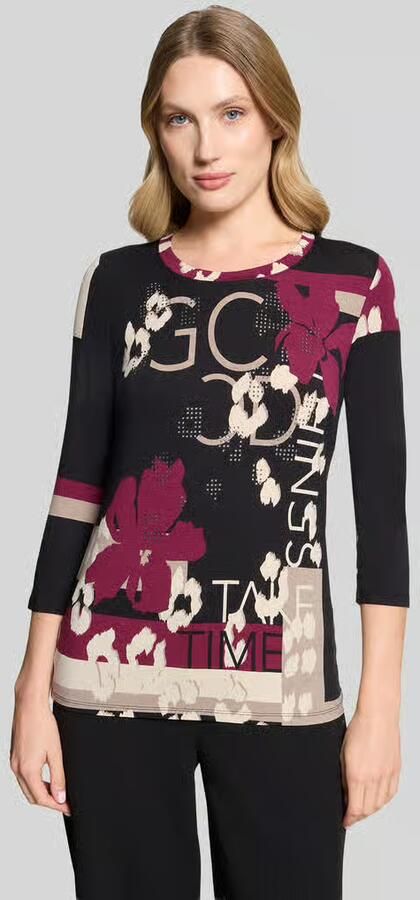 Betty Barclay Regular fit shirt met lange mouwen van viscosemix - Foto 2