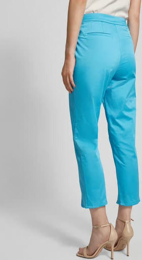 Betty Barclay Regular fit stoffen broek met strookzakken