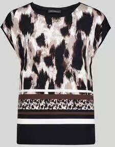 Betty Barclay Regular fit t-shirt met gefixeerde omslag
