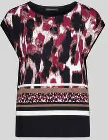 Betty Barclay Regular fit t-shirt met gefixeerde omslag