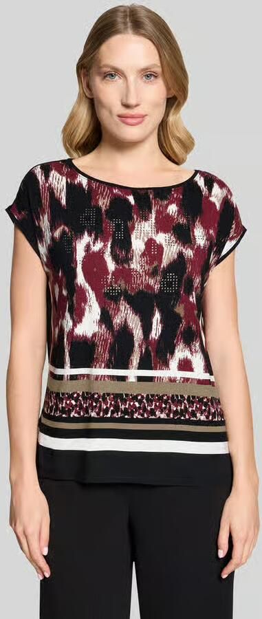 Betty Barclay Regular fit t-shirt met gefixeerde omslag - Foto 3