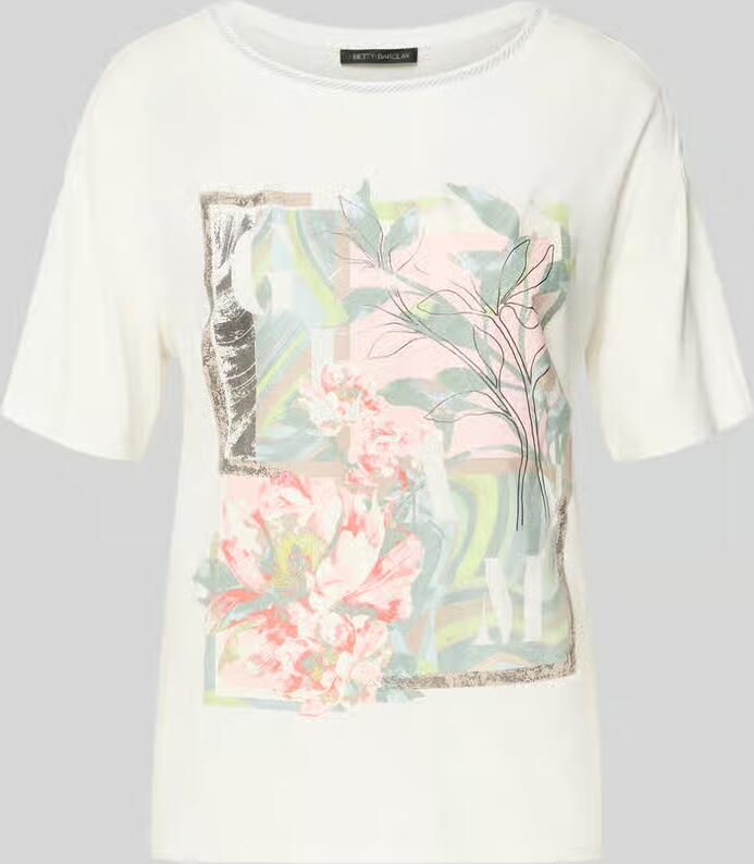 Betty Barclay regular fit T-shirt van viscosemix - Foto 2
