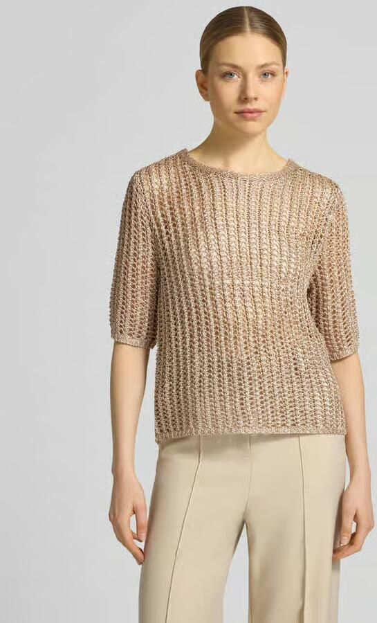 Betty Barclay regular fit T-shirt van viscosemix in tricotlook - Foto 2