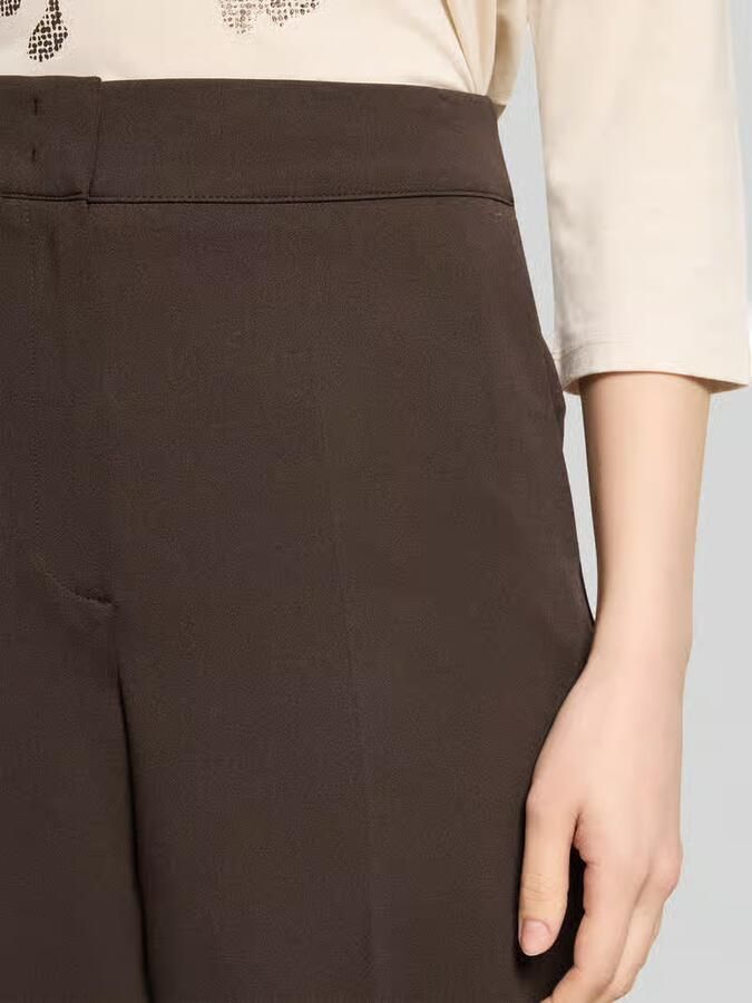 Betty Barclay Regular fit wijdte broek met persplooien model 'LT JULI'