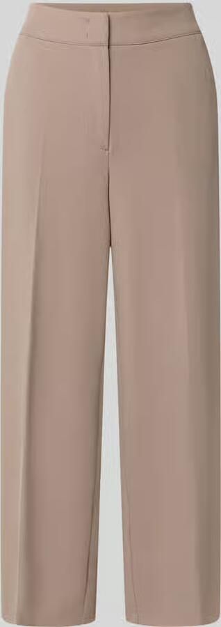Betty Barclay Regular fit wijdte broek met persplooien model 'LT JULI'