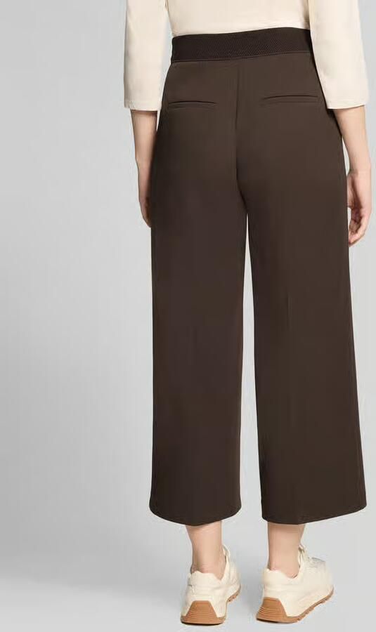 Betty Barclay Regular fit wijdte broek met persplooien model 'LT JULI' - Foto 3