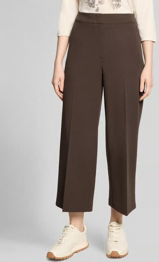 Betty Barclay Regular fit wijdte broek met persplooien model 'LT JULI' - Foto 2
