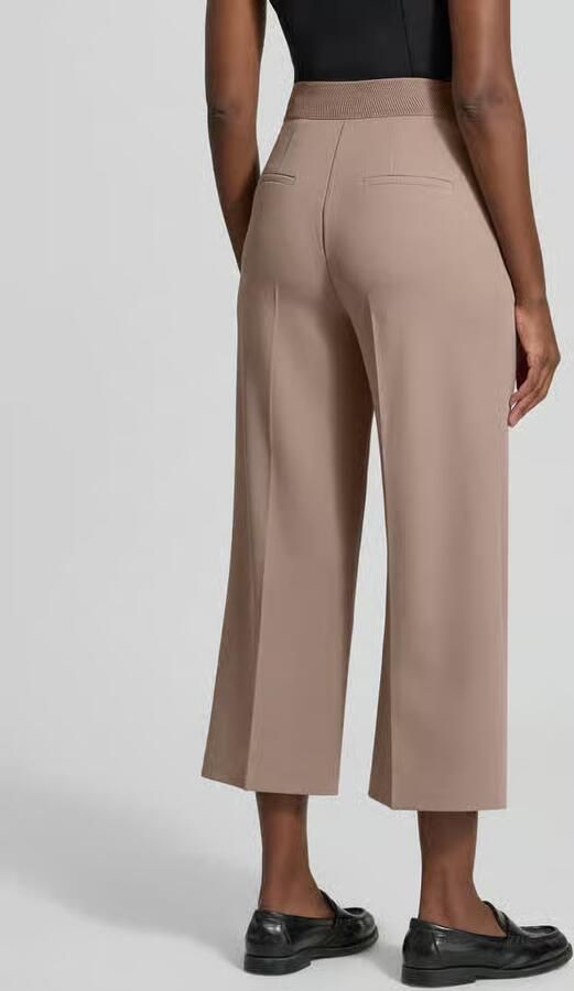 Betty Barclay Regular fit wijdte broek met persplooien model 'LT JULI' - Foto 3